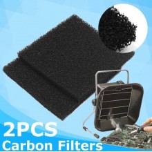 13x13mm 2 Adet  Real Aktif Karbon Emdirilmiş Emprenye Edilmiş Polimer Sünger